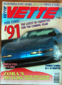 VETTE 1990 OCT - NEW VETTES, JIM MULLINS' B/P '63